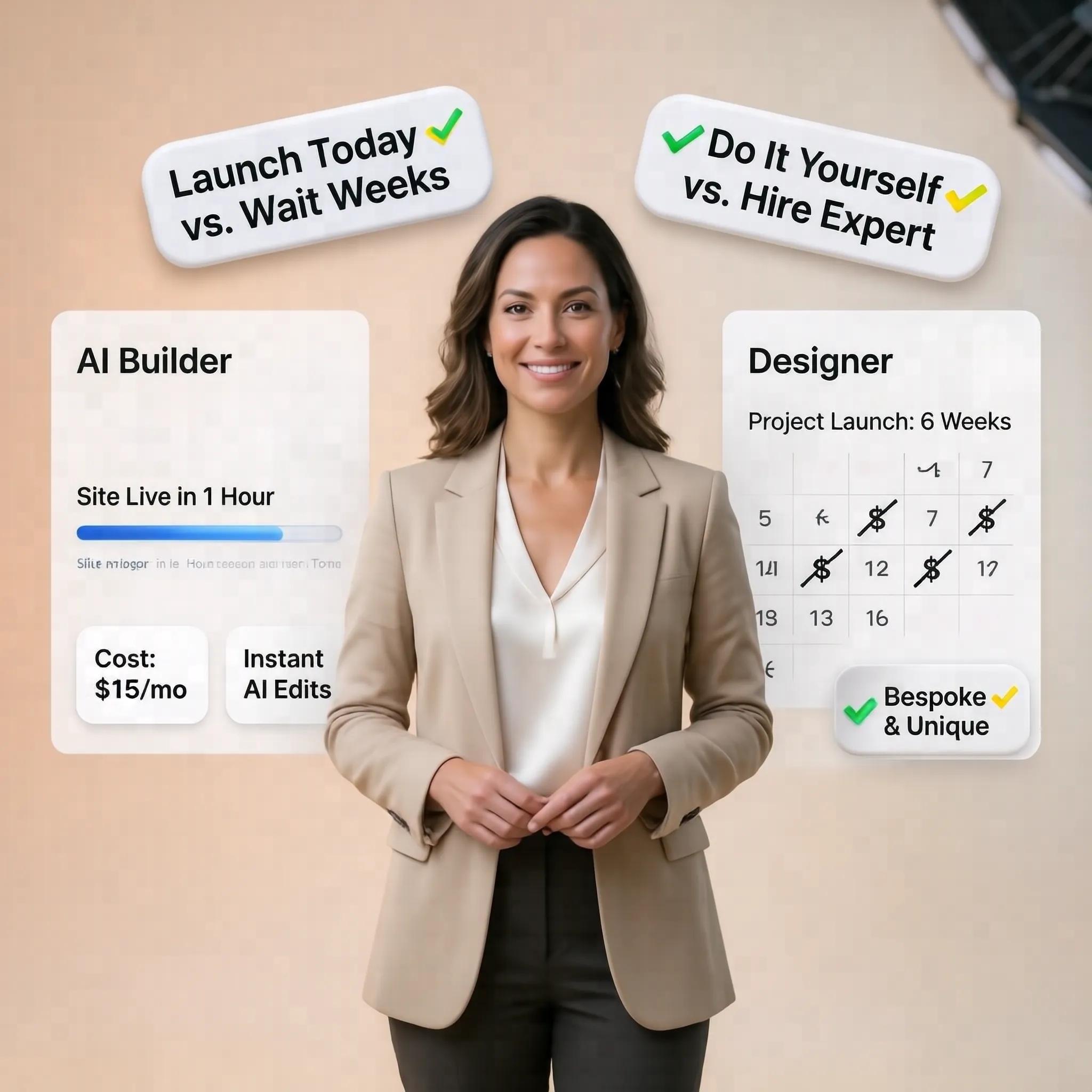 AI Website Builder vs Web Designer: Which Workflow Fits Your Business?