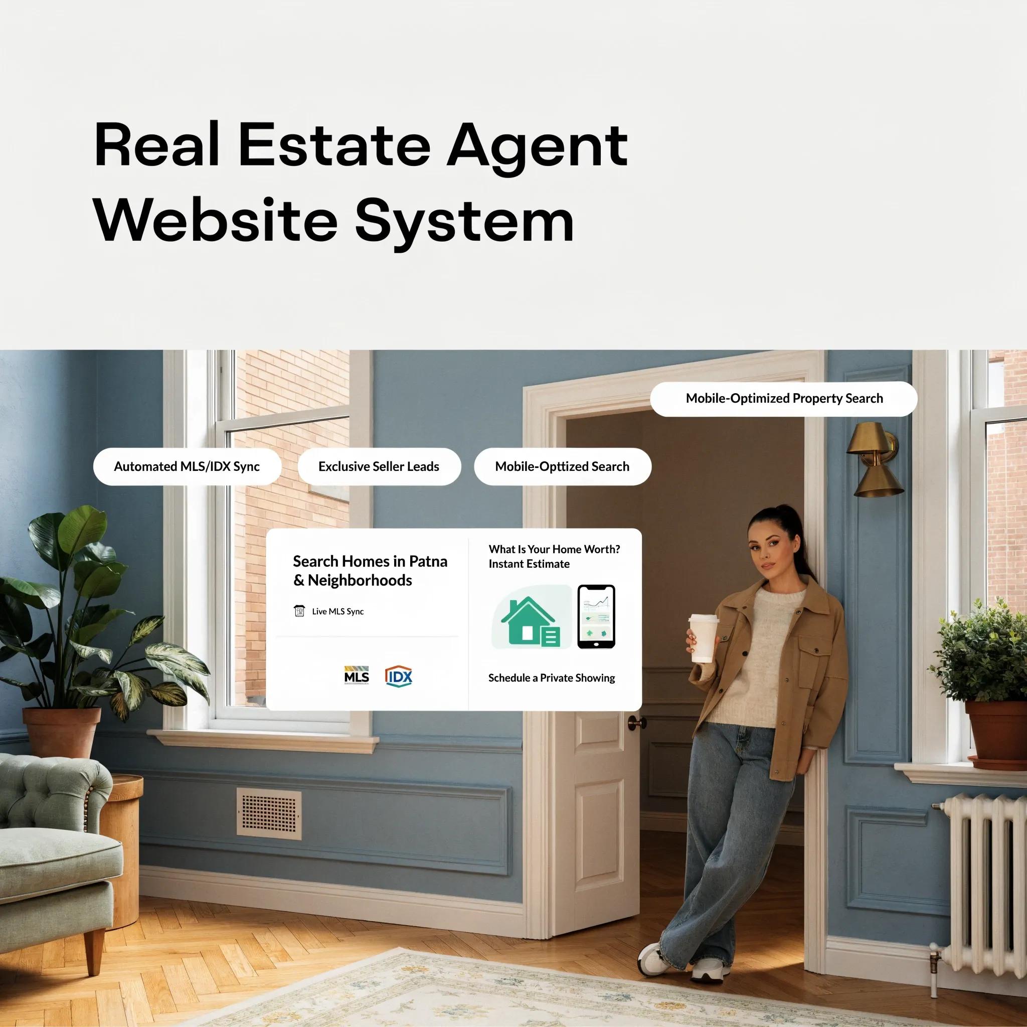 Website Builder for a Real Estate Agent: Turn Browsers Into Property Inquiries