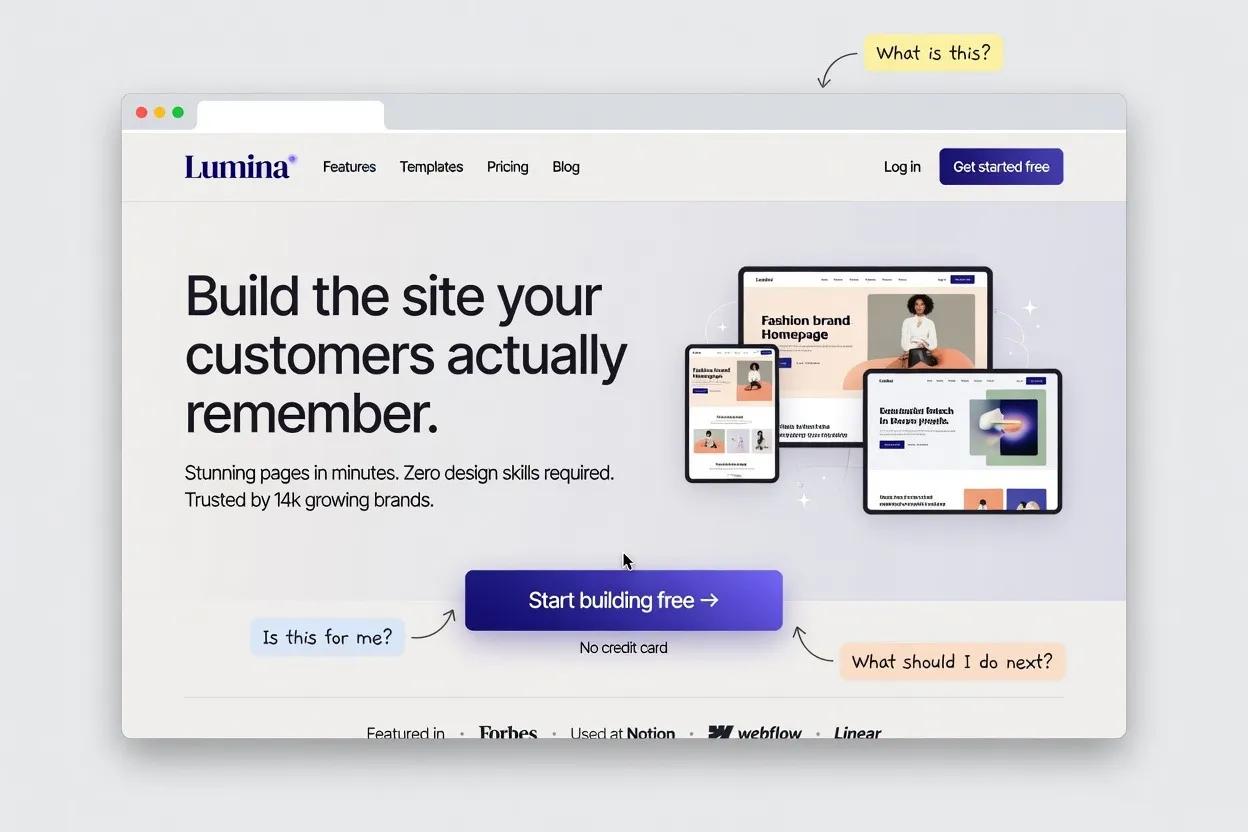 What Should Go Above the Fold on a Website That Converts?