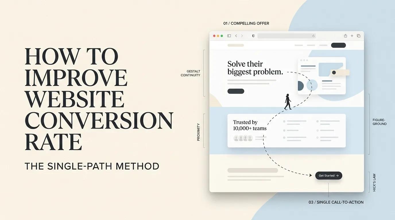 How to Improve Website Conversion Rate: Turn More Clicks Into Sales