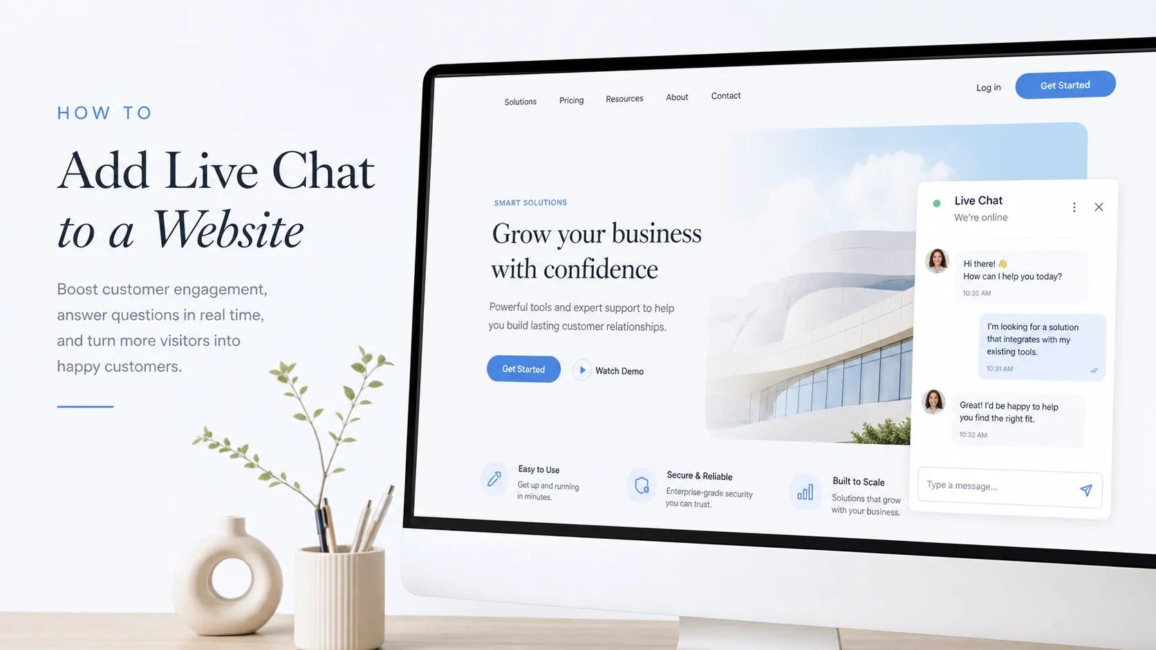 How to Add Live Chat to a Website and Build Customer Trust